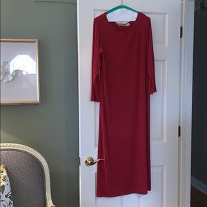 Chico's Private edition long red maxi Dress